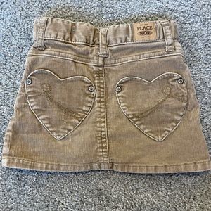 Corduroy skort